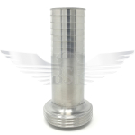 2" RJT MALE ENDED HOSETAIL 316