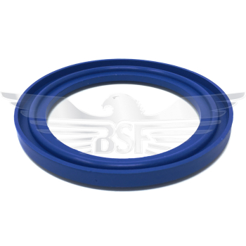 1.5Inch LIPPED CLAMP JOINT RING BLUE EPDM