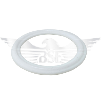 2.5Inch CLAMP JOINT RING SOLID WHITE PTFE
