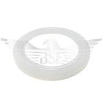 4" CLAMP JOINT RING SILICONE TRANSLUCENT