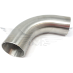 3" 90° ISO BEND POLISHED 316L