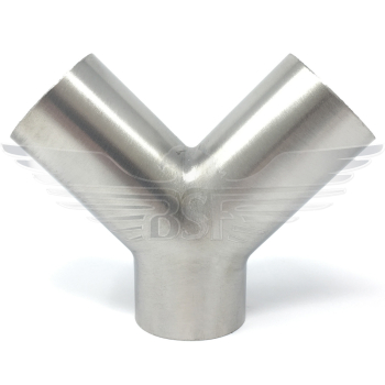 4Inch Y PIECE POLISHED 316L