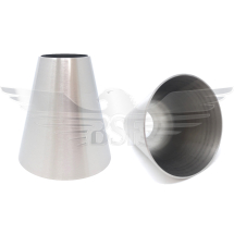 1inch X 3/4inch CONCENTRIC CONE POLISHED 316L