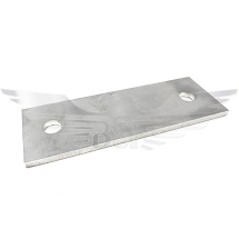 150 X 50 X 6mm ST/ST PLATE 304 2 X 13mm B/HOLES 20MM FROM END 150 X 50 X 6mm ST/ST PLATE 304 2 X 13mm B/HOLES 20MM FROM END