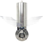 C3 PNEUMATIC ACTUATOR FOR 1"- 3" BFLY VALVE - AIR/SPRING