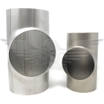 204mm x 2mm TEE 316L EN10253-4