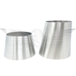129mm x 3" OD CONCENTRIC CONE REDUCER POLISHED 316