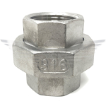 3/4" BSPP CONICAL UNION 150LB 316
