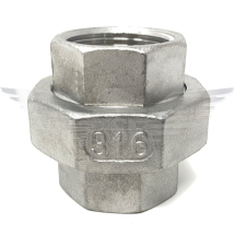 1.25inch BSPP CONICAL UNION 150LB 316