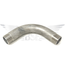 3/8inch BSPT M/M 90° BEND 150LBS 316