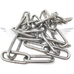 32mm x 8mm ID x 4mm THK S/S LONG LINK CHAIN 316