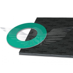 2.5" NB PN16 IBC COMPRESSED FIBRE GREEN GASKET 1.5MM C4324