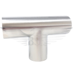 2" FULL TEE POLISHED 316L