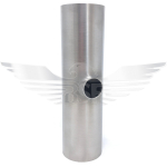 2" X 1.75" A/P REDUCING TEE POLISHED 316L - L=178MM