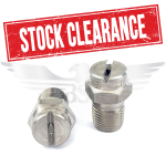 1/8" BSPT 60° V-JET NOZZLE 303 S/S