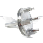 2.5" NON RETURN VALVE STEM PLUNGER W/ GUIDE FINGERS 316