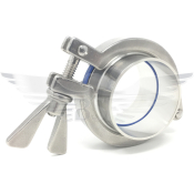 1.5inch CLAMP UNION 316L FERRULES BSF TYPE CLAMP 304 & EPDM SEAL