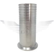 2.5inch FERRULE ENDED HOSETAIL 316L