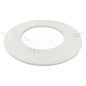1.5inch OD PN16 IBC FLANGE GASKET 3MM WHITE FOOD GRADE RUBBER