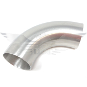 3inch 90° BS SHORT BEND POLISHED 316L - BS4825 PT2