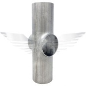 4inch PULLED CROSS DESCALED 316L