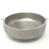 204MM DOMED END CAP DESCALED 316