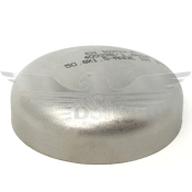 2inch OD DOMED END CAP DESCALED 316