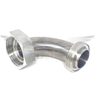 1Inch RJT M/F 90° BS BEND POLISHED 316L