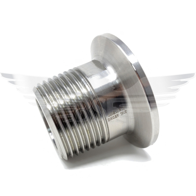 2Inch CLAMP FERRULE x 3/4Inch BSPT MALE ADAPTOR 316L