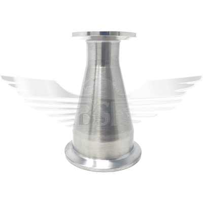 1.5Inch X 1/2Inch FERRULE ENDED CONCENTRIC CONE POLISHED 316