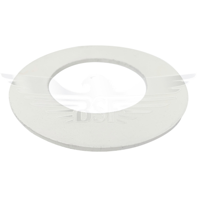 3Inch OD PN16 IBC FLANGE GASKET 3MM WHITE FOOD GRADE RUBBER