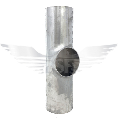 2.5Inch PULLED TEE DESCALED 316