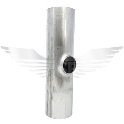 3Inch X 1Inch A/P REDUCING TEE DESCALED 316L