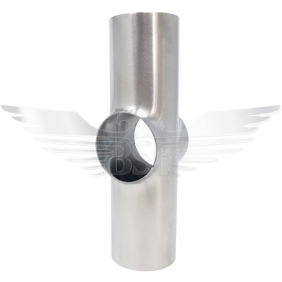 1.5Inch PULLED CROSS POLISHED 316L