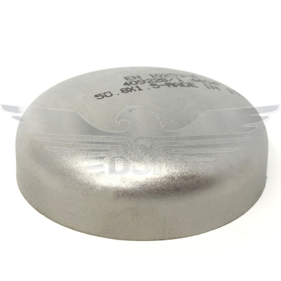 2.5Inch OD DOMED END CAP DESCALED 316