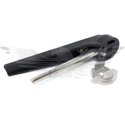 1Inch - 3Inch PLASTIC HANDLE FOR BSF BFV - W/ NOTCH PLATE & BOLT