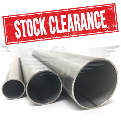 129mm x 2mm DESCALED TUBE 316L EN10217-7 - *2.7MTR CUT PIECE*