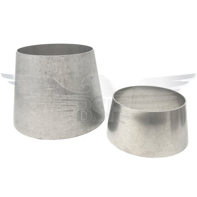 129mm X 54mm CONCENTRIC CONE REDUCER 316L - EN10253-3