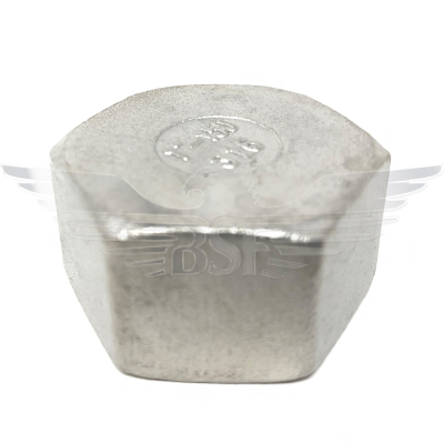 1.25Inch BSPP HEX CAP 150LB 316